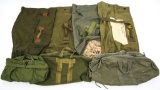 US ARMY & USAF DUFFEL BAG AND FLYER BAG LOT OF 7