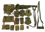 VIETNAM WAR US ARMY FIELD GEAR LOT OF 17