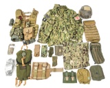 US ARMY - NAVY TACTICAL FIELD GEAR LOT