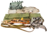 US ARMY & USAF PARACHUTE PACK & JUMP BAG LOT