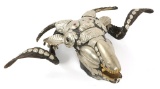 TIBETAN CEREMONIAL GOAT SKULL