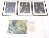 WORLD SOLDIER PRINT LOT OF 4
