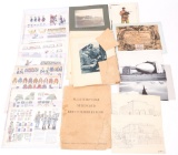 WWI - WWII GERMAN MILITARY PRINT LARGE LOT