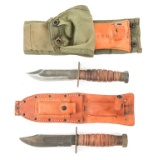 USAF PILOT SURVIVAL KNIFE LOT OF 2
