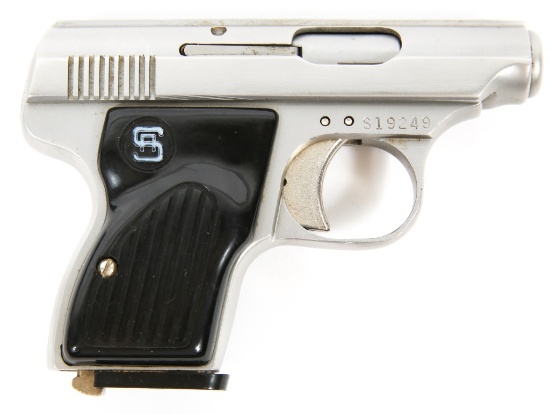 STERLING MODEL 300 STAINLESS .25 CALIBER PISTOL