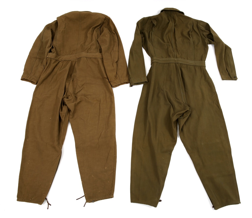 WWII USAAF PILOT FLIGHT SUIT TYPE A4 LOT OF 2