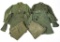 VIETNAM WAR US ARMY OG107 UTILITY UNIFORM LOT OF 6