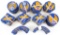 WWII US ARMY AIR FORCE SHOULDER PATCH LOT OF 200