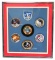 NASA APOLLO MISSIONS FRAMED PATCH COLLECTION