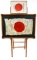 WWII JAPANESE GOOD LUCK FLAG LOT OF 2