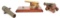 MINIATURE CANNON LOT OF 3