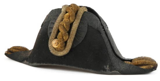 WWII IMPERIAL JAPANESE NAVY BICORNE OFFICER HAT