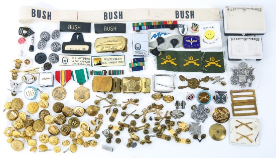 COLD WAR US ARMED FORCES INSIGNIA & PATCH LOT