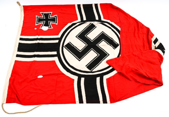 WWII GERMAN KRIEGSMARINE BATTLE FLAG