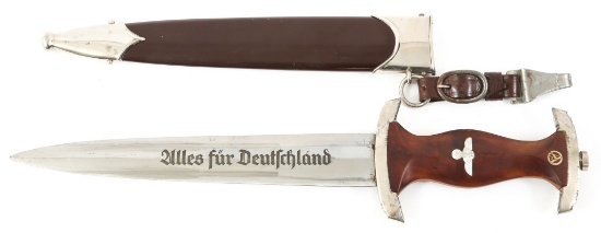 WWII GERMAN SA DAGGER RZM M7/42 WKC