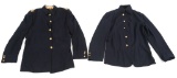 INDIAN WARS US ARMY OFFICER SACK COAT LOT OF 2