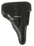 WWII GERMAN WALTHER P38 HARDSHELL LEATHER HOLSTER
