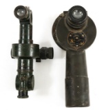 US ARMY ARTILLERY TELESCOPE LOT OF 2
