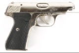 WWII GERMAN POLICE MODEL 38H 7.65X17mm PISTOL