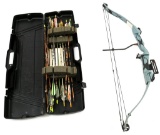 HOYT GAMEGETTER 3 COMPOUND BOW &  ARROWS