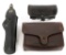 LEATHER HOLSTER AND POUCH LOT