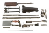 WWI US BAR MODEL 1918 MACHINE GUN PARTS LOT
