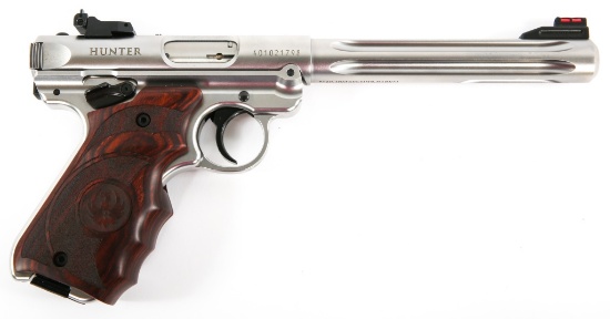 RUGER MODEL MARK IV HUNTER .22 LR CALIBER PISTOL