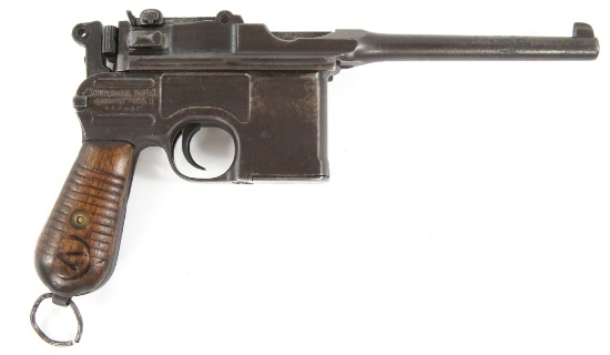 WWI GERMAN MAUSER MODEL C96 BROOMHANDLE PISTOL