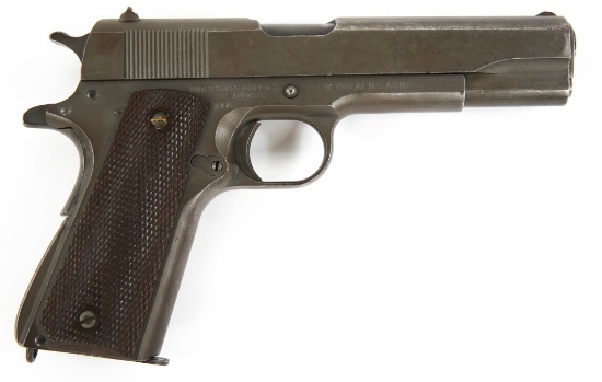 1944 WWII US ITHACA MODEL 1911 A1 .45 ACP PISTOL