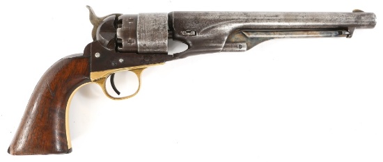 1863 COLT 1860 ARMY .44 CAL PERCUSSION REVOLVER