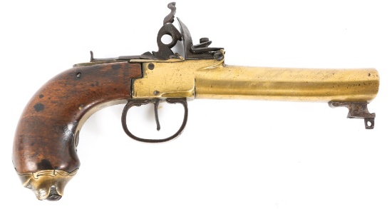 BRITISH BLUNDERBUSS BOXLOCK BOARDING PISTOL