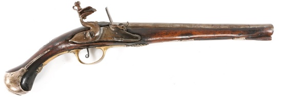 EUROPEAN .67 CALIBER FLINTLOCK PISTOL