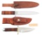 CUSTOM FORGED CFK CUTLERY CO KNIVES LOT OF 2