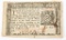 NEW YORK COLONIAL CURRENCY, ONE THIRD DOLLAR, 1776