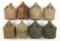 WWII US ARMY - USMC FIELD CANTEEN LOT OF 8