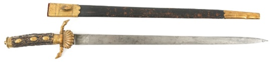 IMPERIAL GERMAN HUNTING CUTLASS DRESS DAGGER