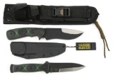 TOPS TACTICAL KNIVES MOUNTAIN & RIDER LOT OF 2