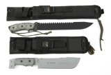 TOPS TACTICAL KNIVES EAGLE & M4X PUNISHER LOT OF 2