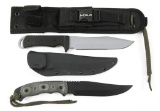 TOPS TACTICAL KNIVES APACHE & MOCCASIN LOT OF 2