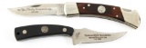 CAMILLUS AND SCHRADE BRANDS - KNIFE LOT OF 2