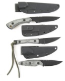 SKINAT UTE & R-167 TACTICAL FIXED KNIVES LOT OF 3