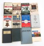 CIVIL WAR, WWI AND WWII HISTORY BOOK LOT OF 12