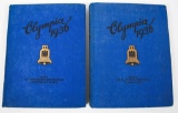 WWII GERMANY 1936 OLYMPIC GAMES BOOK VOL 1 & 2