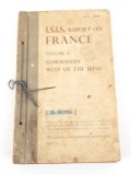 WWII D-DAY ALLIES I.S.I.S. REPORT ON FRANCE VOL 2