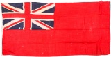 WWII LARGE BRITISH RED ENSIGN FLAG