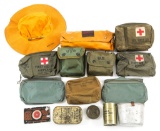 US ARMED FORCES FIRST AID KIT & EMERGENCY RATION