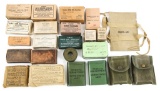 WWII - COLD WAR US ARMY FIRST AID KIT & MEDIC LOT