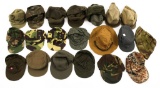 WORLD MILITARY ARMY FIELD HAT LOT OF 20