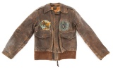 WWII 5th AF 418th NIGHT FIGHTER SQUADRON A2 JACKET