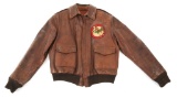 WWII 12th AAF 12th TROOP CARRIER SQ A2 JACKET